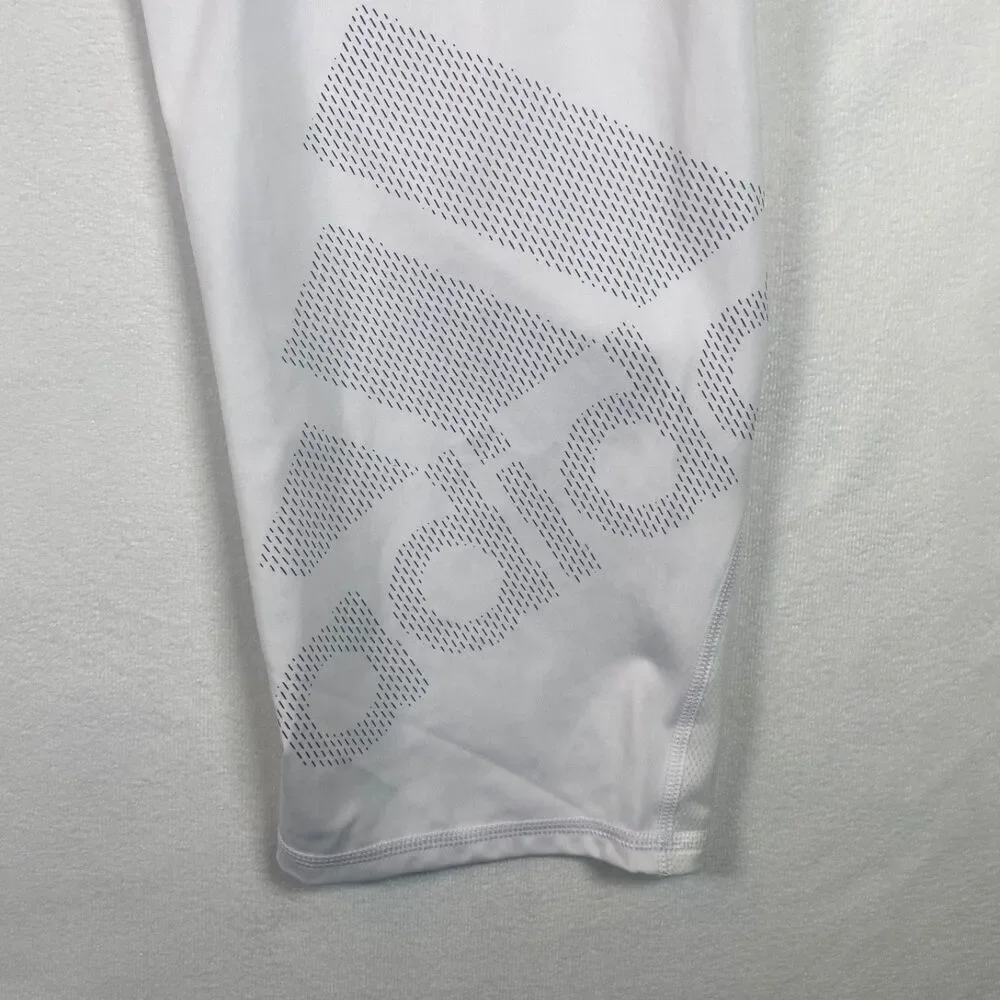 Adidas Alphaskin 3/4 Tights Men’s Size 3XL – White – NWT